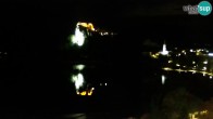 Archiv Foto Webcam Blick auf den Bleder See in Slowenien 23:00