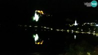 Archiv Foto Webcam Blick auf den Bleder See in Slowenien 23:00