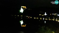 Archiv Foto Webcam Blick auf den Bleder See in Slowenien 20:00