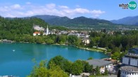 Archiv Foto Webcam Blick auf den Bleder See in Slowenien 04:00