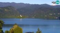 Archiv Foto Webcam Blick auf den Bleder See in Slowenien 05:00