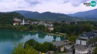 Archiv Foto Webcam Blick auf den Bleder See in Slowenien 09:00