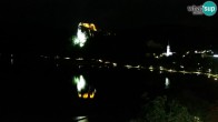 Archived image Webcam View of Lake Bled - Slovenia 01:00