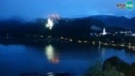 Archived image Webcam View of Lake Bled - Slovenia 03:00