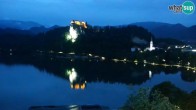 Archived image Webcam View of Lake Bled - Slovenia 03:00