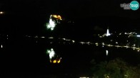 Archiv Foto Webcam Blick auf den Bleder See in Slowenien 23:00
