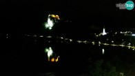 Archiv Foto Webcam Blick auf den Bleder See in Slowenien 01:00