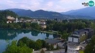 Archiv Foto Webcam Blick auf den Bleder See in Slowenien 06:00
