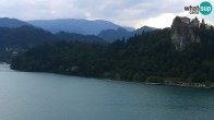 Archiv Foto Webcam Blick auf den Bleder See in Slowenien 17:00