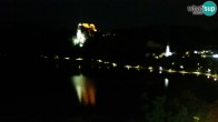 Archiv Foto Webcam Blick auf den Bleder See in Slowenien 01:00