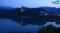 Archiv Foto Webcam Blick auf den Bleder See in Slowenien 03:00