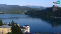 Archiv Foto Webcam Blick auf den Bleder See in Slowenien 05:00