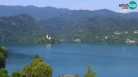 Archiv Foto Webcam Blick auf den Bleder See in Slowenien 07:00