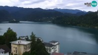 Archiv Foto Webcam Blick auf den Bleder See in Slowenien 05:00