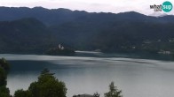Archiv Foto Webcam Blick auf den Bleder See in Slowenien 07:00