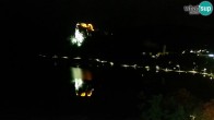 Archiv Foto Webcam Blick auf den Bleder See in Slowenien 23:00