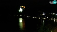 Archiv Foto Webcam Blick auf den Bleder See in Slowenien 01:00