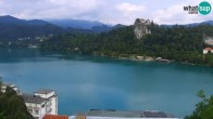 Archiv Foto Webcam Blick auf den Bleder See in Slowenien 09:00