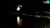Archiv Foto Webcam Blick auf den Bleder See in Slowenien 23:00