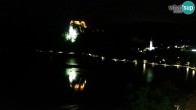 Archiv Foto Webcam Blick auf den Bleder See in Slowenien 01:00
