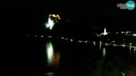 Archiv Foto Webcam Blick auf den Bleder See in Slowenien 01:00