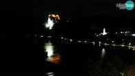 Archiv Foto Webcam Blick auf den Bleder See in Slowenien 03:00