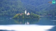 Archiv Foto Webcam Blick auf den Bleder See in Slowenien 09:00
