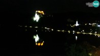 Archiv Foto Webcam Blick auf den Bleder See in Slowenien 23:00