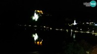 Archiv Foto Webcam Blick auf den Bleder See in Slowenien 01:00