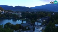 Archiv Foto Webcam Blick auf den Bleder See in Slowenien 05:00