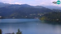 Archiv Foto Webcam Blick auf den Bleder See in Slowenien 05:00