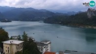Archiv Foto Webcam Blick auf den Bleder See in Slowenien 13:00