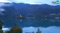 Archived image Webcam View of Lake Bled - Slovenia 04:00
