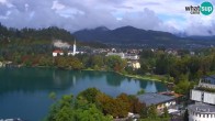 Archived image Webcam View of Lake Bled - Slovenia 08:00