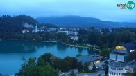 Archiv Foto Webcam Blick auf den Bleder See in Slowenien 05:00