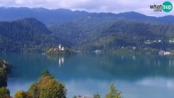 Archiv Foto Webcam Blick auf den Bleder See in Slowenien 09:00