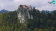 Archiv Foto Webcam Blick auf den Bleder See in Slowenien 11:00