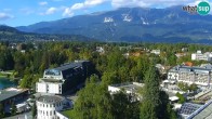 Archiv Foto Webcam Blick auf den Bleder See in Slowenien 15:00
