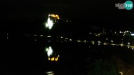 Archiv Foto Webcam Blick auf den Bleder See in Slowenien 23:00