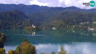 Archiv Foto Webcam Blick auf den Bleder See in Slowenien 09:00