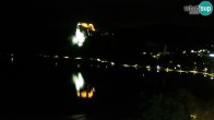 Archiv Foto Webcam Blick auf den Bleder See in Slowenien 23:00