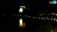Archiv Foto Webcam Blick auf den Bleder See in Slowenien 03:00