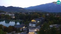 Archiv Foto Webcam Blick auf den Bleder See in Slowenien 05:00
