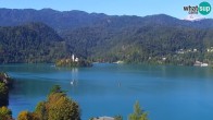 Archiv Foto Webcam Blick auf den Bleder See in Slowenien 09:00