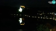 Archiv Foto Webcam Blick auf den Bleder See in Slowenien 20:00