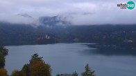 Archiv Foto Webcam Blick auf den Bleder See in Slowenien 02:00