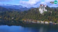 Archiv Foto Webcam Blick auf den Bleder See in Slowenien 09:00