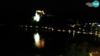 Archiv Foto Webcam Blick auf den Bleder See in Slowenien 01:00