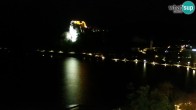 Archiv Foto Webcam Blick auf den Bleder See in Slowenien 03:00