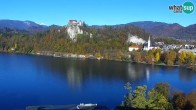 Archiv Foto Webcam Blick auf den Bleder See in Slowenien 07:00